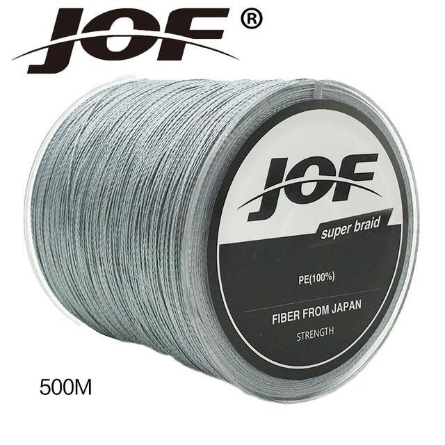 8 Strands 1000M 10Lb - 100Lb Pe Braided Fishing Line Strong Multifilament-YPYC Sporting Store-Grey-0.6-Bargain Bait Box