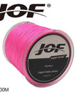 8 Strands 1000M 10Lb - 100Lb Pe Braided Fishing Line Strong Multifilament-YPYC Sporting Store-Pink-0.6-Bargain Bait Box