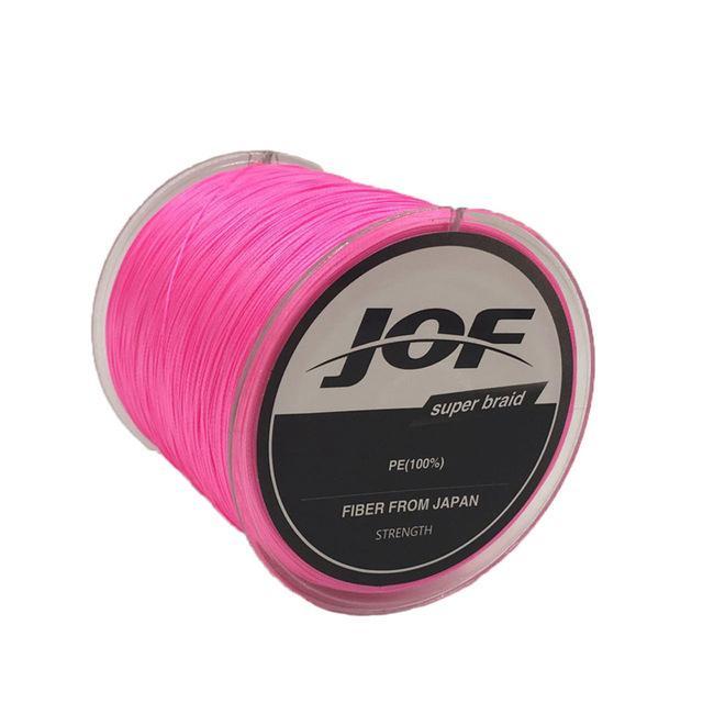 8 Strands 1000M Super Strong Japan Multifilament Pe Braided Fishing Line 15 20-KoKossi Outdoor Sporting Store-Pink-1.0-Bargain Bait Box