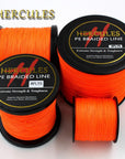 8 Strands 100M 300M 500M 1000M 1500M 2000M Orange Braided Fishing Line Sea-Hercules Pro store-100M Orange-0.8-Bargain Bait Box