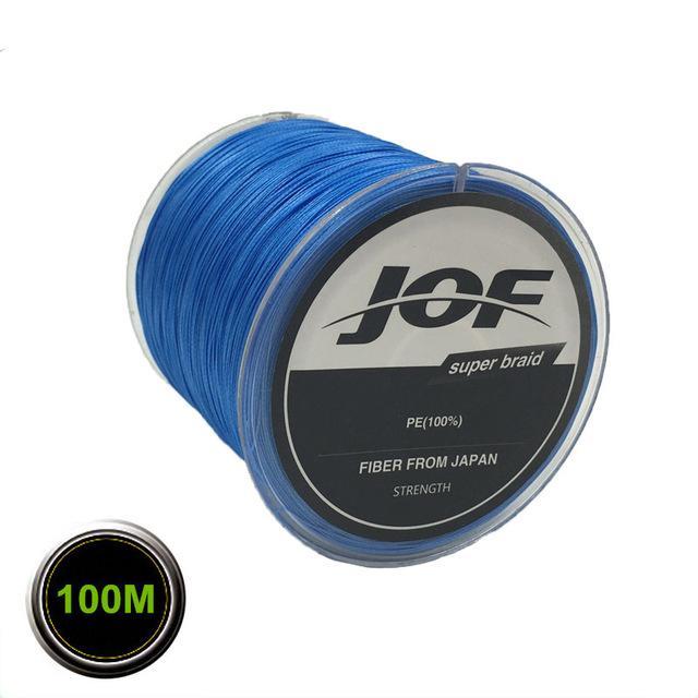 8 Strands 100M Pe Braided Fishing Line Super Strong Japan Multifilament Line Jig-AOLIFE Sporting Store-Blue-1.0-Bargain Bait Box