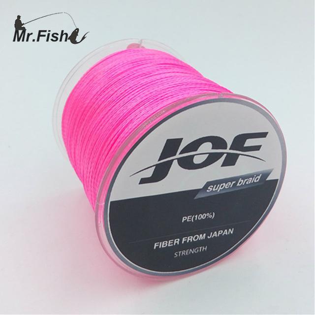 8 Strands 100M Super Strong Japan Multifilament Pe Braided Fishing Line 15 20 30-GobyGo Store-Pink-1.0-Bargain Bait Box