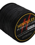 8 Strands 300M Hercules Pe Braided Fishing Line Sea Saltwater Fishing Weave-Hercules Pro store-Black-0.8-Bargain Bait Box