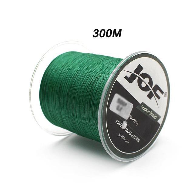 8 Strands Weaves Fishing Line 300M/500M Extrem Strong Japan Multifilament Pe 8-DONQL Outdoors Store-Green 300M-2.0-Bargain Bait Box