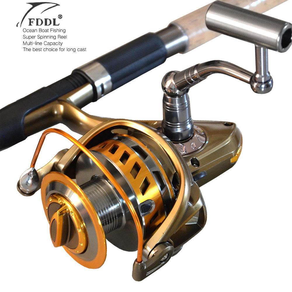 8000/9000Big Size Full Metal Spool Jigging Trolling Long Shot Casting For Carp-Spinning Reels-RedMeet Fishing Store-8000 Series-Bargain Bait Box