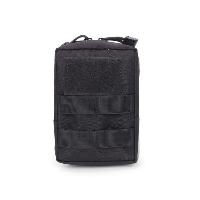 800D Nylon Outdoor Military Tactical Waist Bag Multifunctional Molle Edc Tool-VEQKING Joy Store-BLACK-Bargain Bait Box
