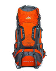 80L Large Backpack Waterproof Outdoor Travel Bags Camping Hiking Climbing-Gocamp-orange-Bargain Bait Box