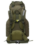 80L Outdoor Backpack Camping Bag Waterproof Mountaineering Hiking Backpacks-Love Lemon Tree-Black-Bargain Bait Box