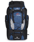 80L Outdoor Large Capacity Mountaineering Bag Nylon Men'S Package Hiking Camping-Breaking Point Store-Navy blue-Bargain Bait Box