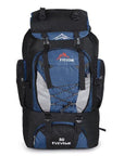 80L Outdoor Large Capacity Mountaineering Bag Nylon Waterproof Unisex Package-Climbing Bags-Youth Industry Trade Limited-Dark Blue-Bargain Bait Box