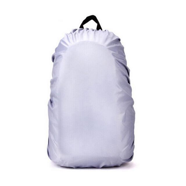 80L Rain Bag Cover Protable Waterproof Backpack Anti-Theft Outdoor Camping-HimanJie Store-Silver-Bargain Bait Box