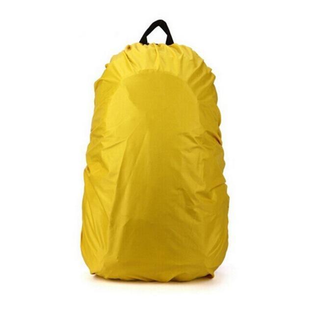 80L Rain Bag Cover Protable Waterproof Backpack Anti-Theft Outdoor Camping-HimanJie Store-Yellow-Bargain Bait Box