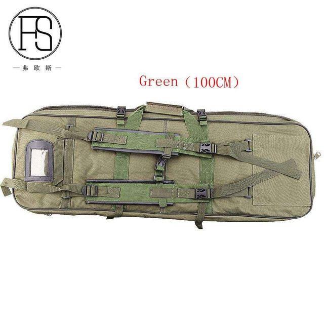81Cm / 95Cm / 118Cm Outdoor Sport Backpack Tactical Hunting Rifle Gun Carry-FS Outdoor Hunting Store-green 100CM-Bargain Bait Box