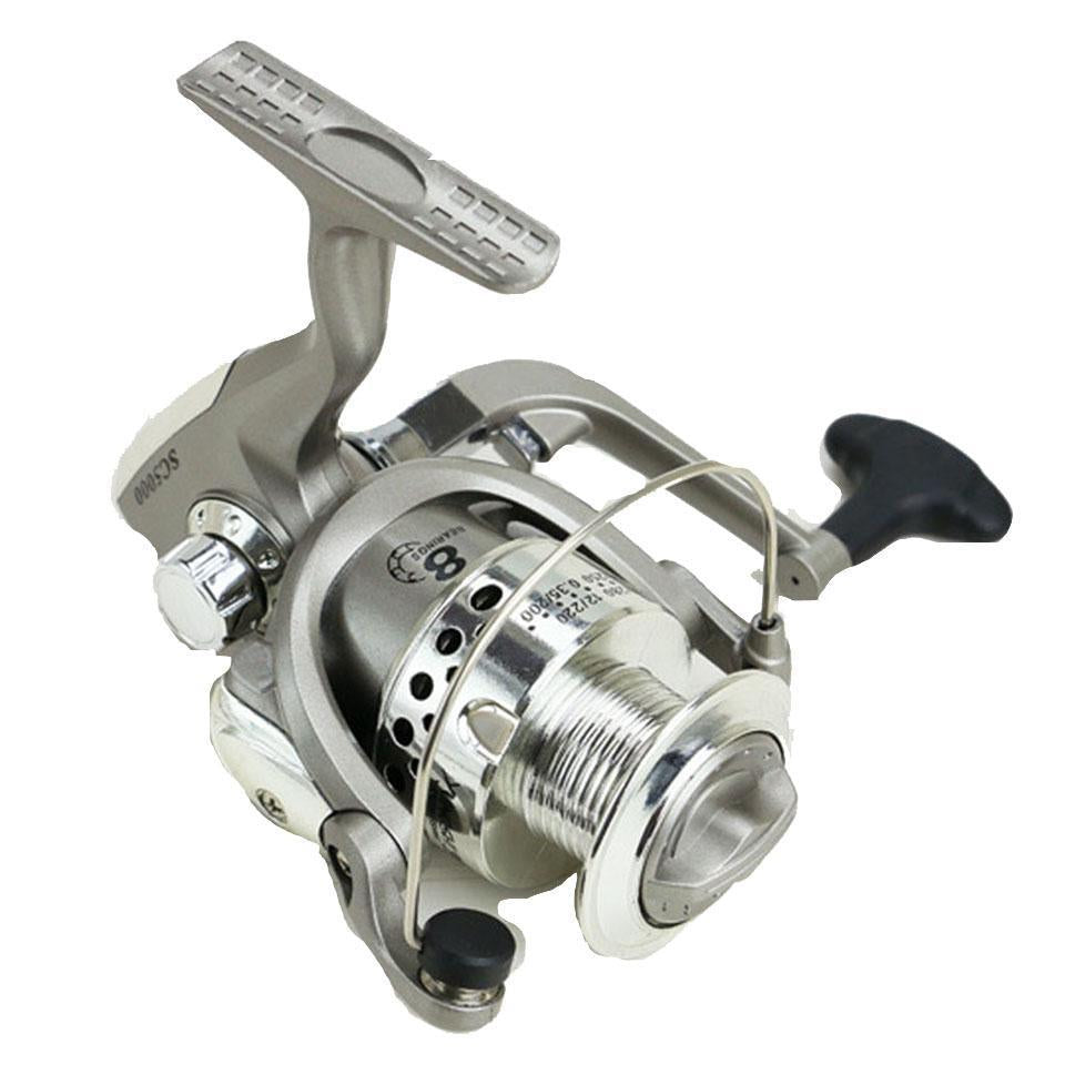 8Bb 1000-7000 Series Fishing Reels Plastic Base Spincast Reel In Disount Fishing-Spinning Reels-YPYC Sporting Store-1000 Series-Bargain Bait Box