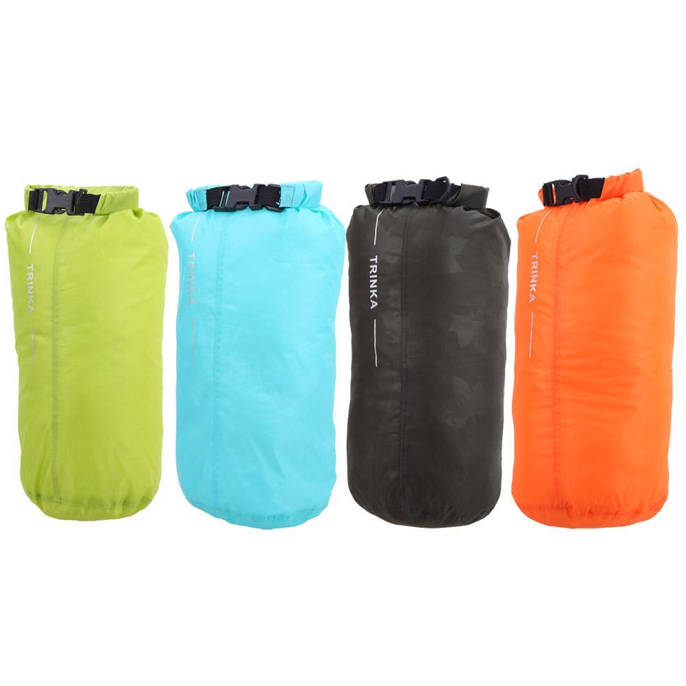 8L Fully Seam Sealed Draw String Bag Nylon Waterproof Dry Bag Pouch For Canoe-Bluenight Outdoors Store-Blue Color-Bargain Bait Box