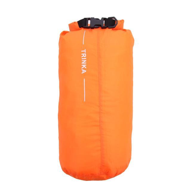 8L Fully Seam Sealed Draw String Bag Nylon Waterproof Dry Bag Pouch For Canoe-Bluenight Outdoors Store-Orange-Bargain Bait Box