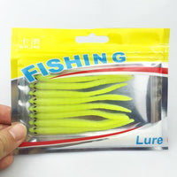 8Pcs/Lot Fishing Lure 90Mm/1.58G Silicone Lures For Fishing Soft Bait Worm-Dreamer Zhou'store-color A-Bargain Bait Box