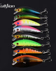 8Pcs/Lot Fishing Lures Wobbler Hard Bait Minnow Tackle 3D Fish Eyes Hooks Diving-Ali Fishing Store-Bargain Bait Box