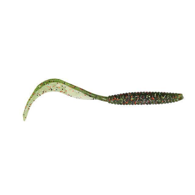 8Pcs/Lot Long Tail Grubs 10Cm 2.4G Curly Tail Soft Lure Long Curly Tail-LooDeel Outdoor Sporting Store-10-Bargain Bait Box