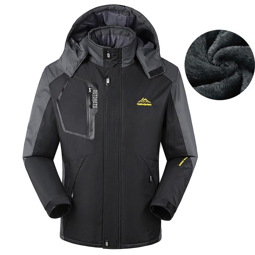 8Xl Men'S Winter Fleece Jackets Outdoor Sport Thermal Waterproof Coats ...