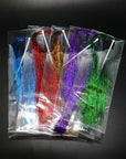 9 Colors Flashabou Tinsel Colorful Flat Glittering Crystal Flash Tinsel Hair-Royal Sissi Franchised Store-3pcs laser red-Bargain Bait Box