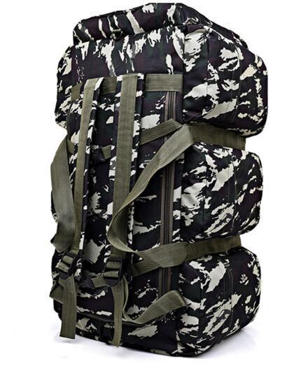 90L Large Capacity Men'S Military Tactical Backpack Waterproof Oxford Hiking-Strength knight Store-two camouflage-Bargain Bait Box