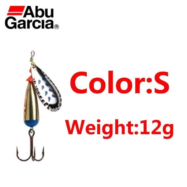 Abu Garcia Droppen Spoon 4G 6G 8G 10G Spoon Bait S/K/Or Color Ideal For Bass-Musky &amp; Pike Baits-Bargain Bait Box-S 12g-Bargain Bait Box