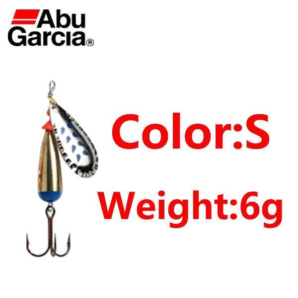 Abu Garcia Droppen Spoon 4G 6G 8G 10G Spoon Bait S/K/Or Color Ideal For Bass-Musky &amp; Pike Baits-Bargain Bait Box-S 6g-Bargain Bait Box