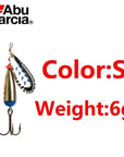 Abu Garcia Droppen Spoon 4G 6G 8G 10G Spoon Bait S/K/Or Color Ideal For Bass-Musky & Pike Baits-Bargain Bait Box-S 6g-Bargain Bait Box