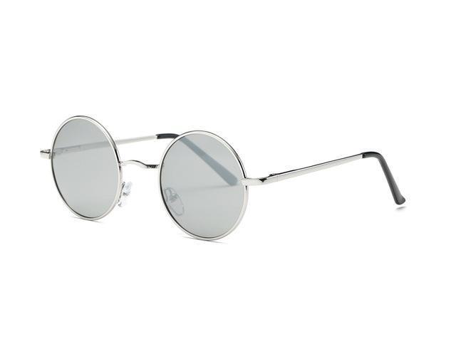 Aevogue Polarized Sunglasses For Men/Women Small Round Alloy Frame Style-Polarized Sunglasses-Bargain Bait Box-NO4-Bargain Bait Box