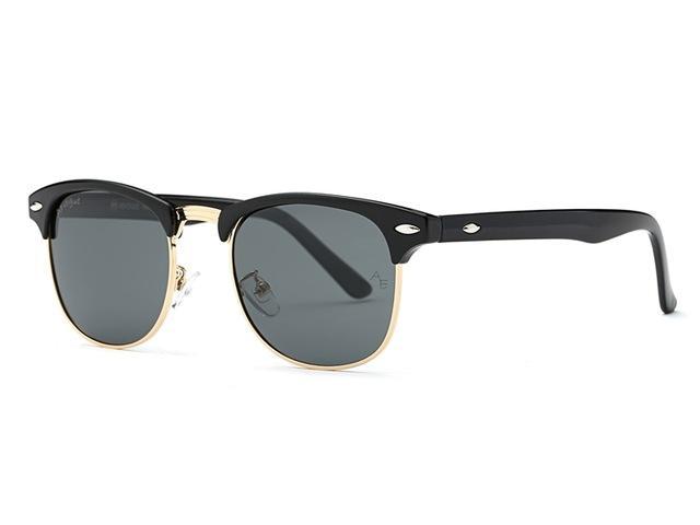 Aevogue Polarized Sunglasses Men Retro Rivet Polaroid Lens Style Design Unisex-Polarized Sunglasses-Bargain Bait Box-NO3-Bargain Bait Box