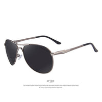 Aluminum Polarized Sunglasses Men Classic Driving Eyewear Pilot Sunglass S'8712-Polarized Sunglasses-Bargain Bait Box-C04 Gray-Bargain Bait Box