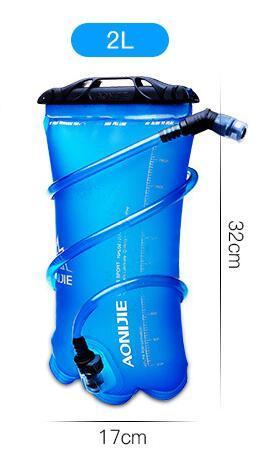 Aonijie 1.5L/2L/3L Running Foldable Tpu Water Bag Sport Hydration Bladder For-Hydration Bags-Bargain Bait Box-2L-Bargain Bait Box
