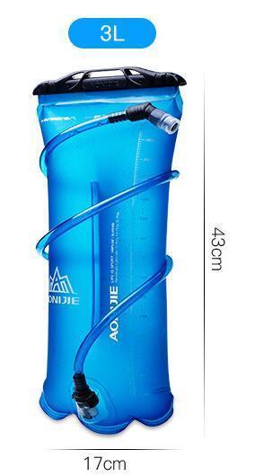 Aonijie 1.5L/2L/3L Running Foldable Tpu Water Bag Sport Hydration Bladder For-Hydration Bags-Bargain Bait Box-3L-Bargain Bait Box