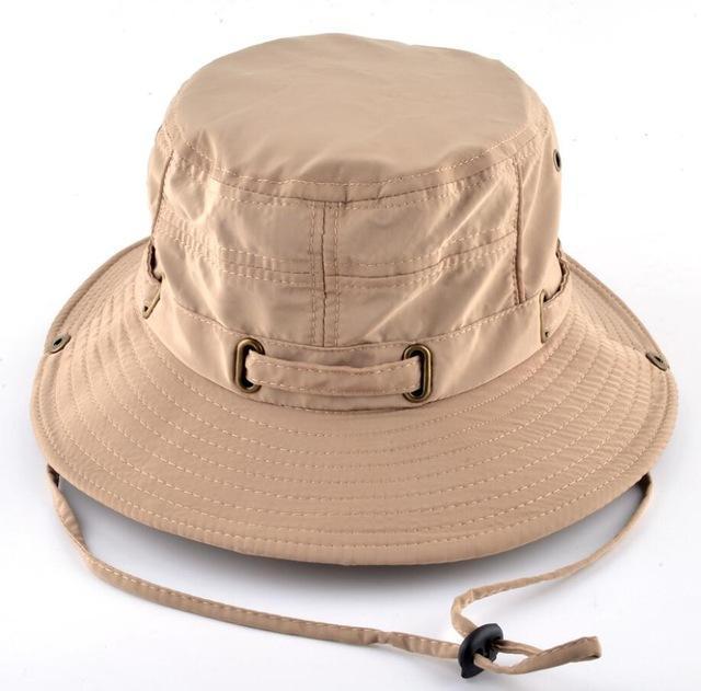 Beach Hats For Men Bob Woman Bucket Gorras S Casual Fishing Caps Men'S Uv-Hats-Bargain Bait Box-Khaki-Bargain Bait Box