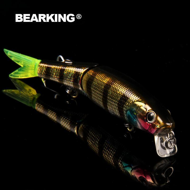 Bearking 5Pcs Minnow Laser Hard Bait 3D Eyes 8.8Cm 7.2G Fishing S Crankbait-Crankbaits-Bargain Bait Box-Bargain Bait Box