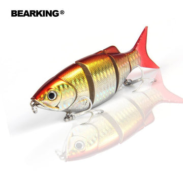 Bearking Model 5Pcs/Lot Swimbait Jointed 80Mm 10G Hard Bait Fish Fresh Water-Hard Swimbaits-Bargain Bait Box-Bargain Bait Box