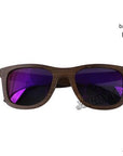 Berwer Bamboo Sunglasses Polarized Sunglasses Popular Design Wooden Sunglasses-Polarized Sunglasses-Bargain Bait Box-purple lens-Bargain Bait Box