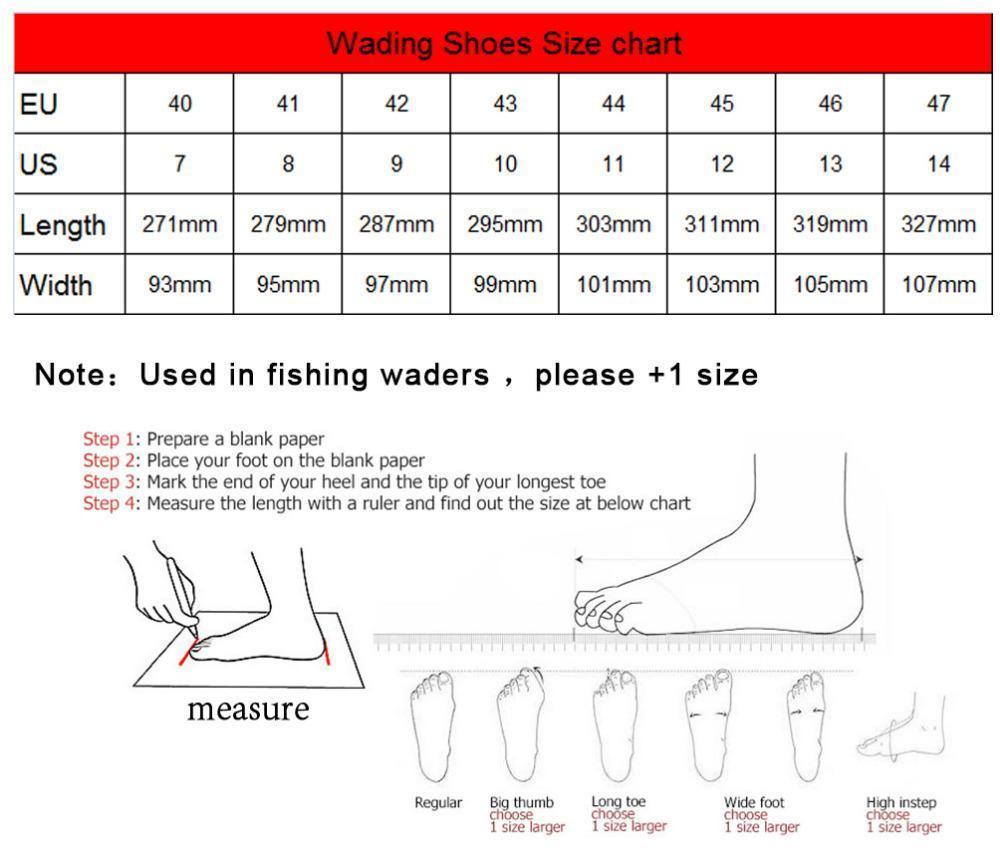 Breathable Fly Fishing Wading Shoes, Wader Shoes, Felt Sole Wader Boots,-Waders Boots-Bargain Bait Box-9-Bargain Bait Box