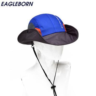 Bucket Hats Round Brimmed Panama Hat Fishing Wide Brim Hatuv Protection Fishi-Hats-Bargain Bait Box-Model 1-Bargain Bait Box