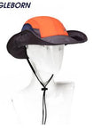 Bucket Hats Round Brimmed Panama Hat Fishing Wide Brim Hatuv Protection Fishi-Hats-Bargain Bait Box-Model 2-Bargain Bait Box