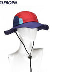 Bucket Hats Round Brimmed Panama Hat Fishing Wide Brim Hatuv Protection Fishi-Hats-Bargain Bait Box-Model 3-Bargain Bait Box