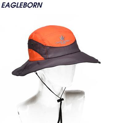 Bucket Hats Round Brimmed Panama Hat Fishing Wide Brim Hatuv Protection Fishi-Hats-Bargain Bait Box-Model 6-Bargain Bait Box