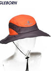 Bucket Hats Round Brimmed Panama Hat Fishing Wide Brim Hatuv Protection Fishi-Hats-Bargain Bait Box-Model 6-Bargain Bait Box