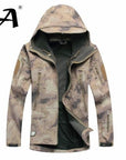 Camo Coat Military Jacket Waterproof Windbreaker Raincoat Clothes Jacket Men-Jackets-Bargain Bait Box-ATAC-XS-Bargain Bait Box