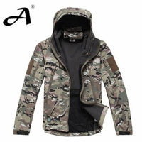 Camo Coat Military Jacket Waterproof Windbreaker Raincoat Clothes Jacket Men-Jackets-Bargain Bait Box-CP-XS-Bargain Bait Box