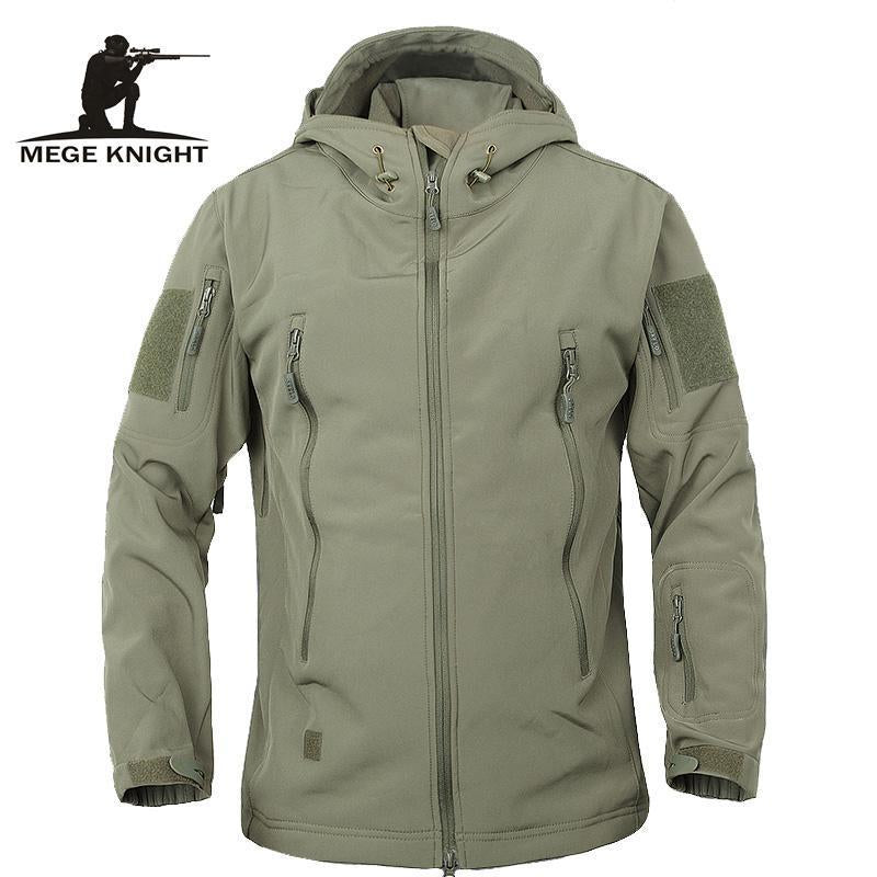 Camo Coat Military Jacket Waterproof Windbreaker Raincoat Clothes Jacket Men-Jackets-Bargain Bait Box-OD-XS-Bargain Bait Box