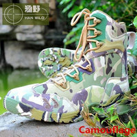 Camo Tactical Hiking Shoes Anti-Skid Wear Resistant Breathable Camping Boots-Boots-Bargain Bait Box-Camouflage-6-Bargain Bait Box