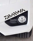 Car Styling Go Fishing Daiwa Car Stickers And Decals For Chevrolet Cruze Ford-Fishing Decals-Bargain Bait Box-Black-Bargain Bait Box