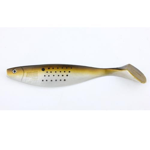Cheap 1Pc 25Cm/9.84In 75G Saltwater Pike See Bass Fishing Lure Vivid Paddle Tail-Musky &amp; Pike Baits-Bargain Bait Box-1pc 3-Bargain Bait Box